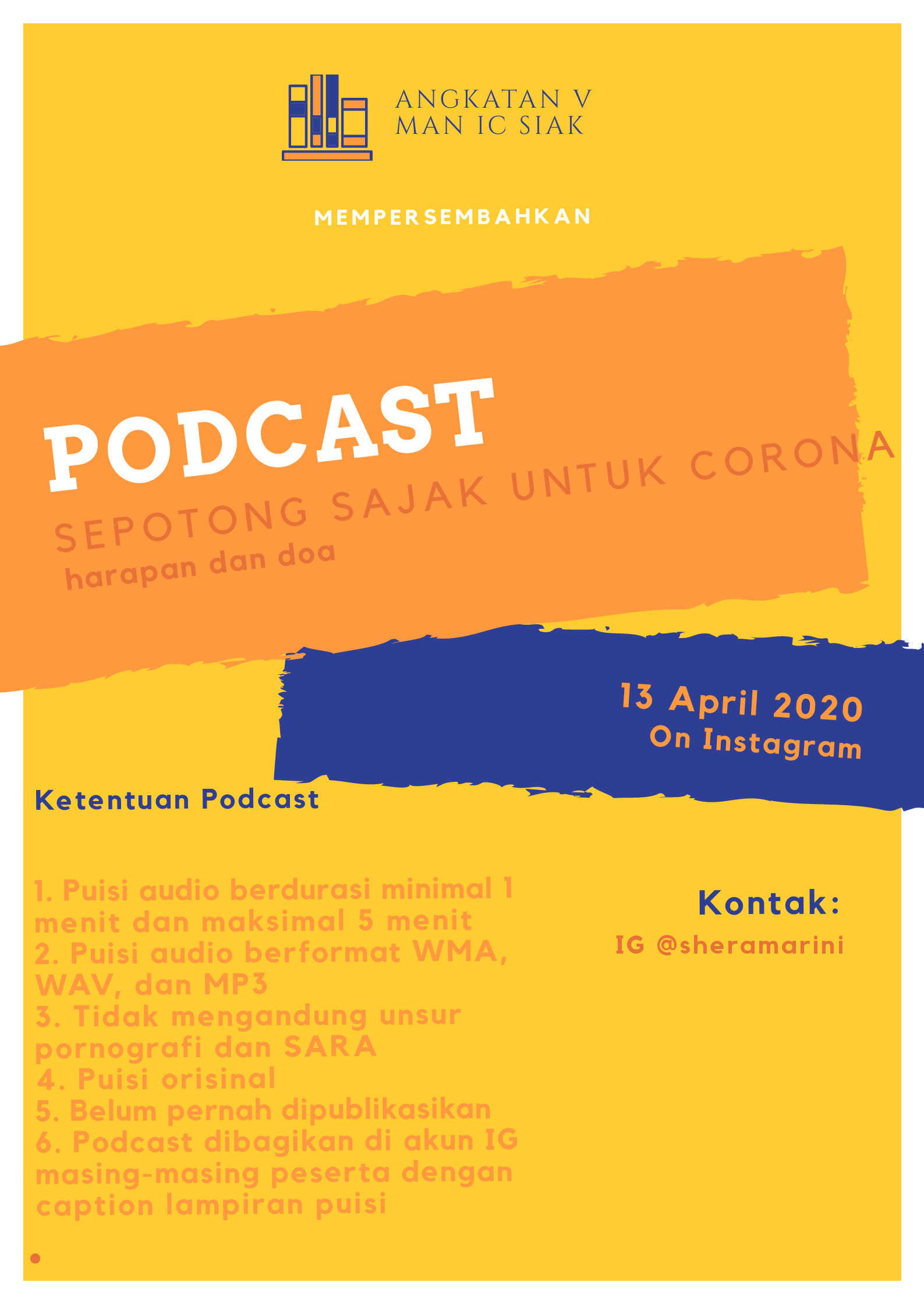 Sepotong Sajak untuk Corona